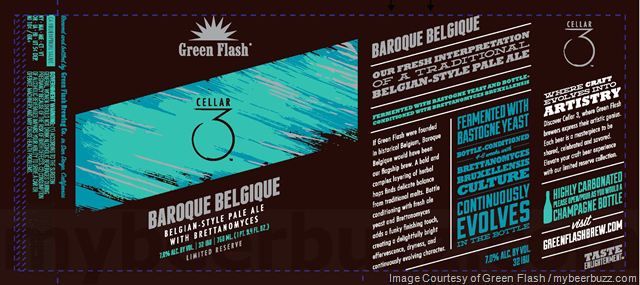 Green Flash Cellar 3 - Vivid Sauvage, Blanc Tart Barrique & Baroque Belgique Green Flash Cellar 3 - Vivid Sauvage, Blanc Tart Barrique & Baroque Belgique