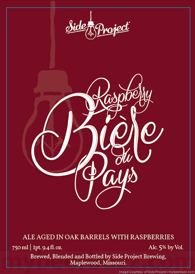 Side Project - The Scribe, Raspberry Biere du Pays & Copains Boulevard Collaboration Side Project - The Scribe, Raspberry Biere du Pays & Copains Boulevard Collaboration