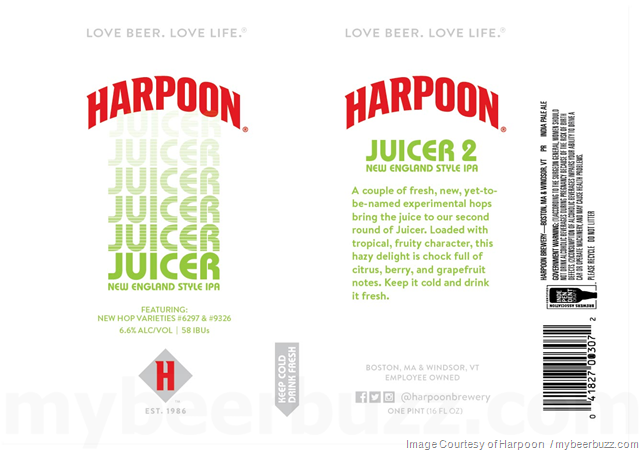 Harpoon Juicer & Juicer 2 NEIPA Coming To 16oz Cans Harpoon Juicer & Juicer 2 NEIPA Coming To 16oz Cans