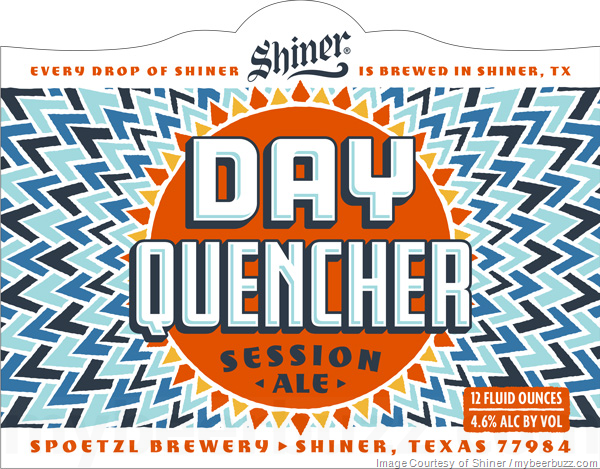Shiner Adding NEW Day Quencher Session Ale Cans & Bottles Shiner Adding NEW Day Quencher Session Ale Cans & Bottles