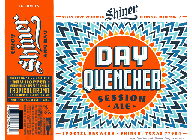 Shiner Day Quencher Session Ale 16oz Cans Shiner Day Quencher Session Ale 16oz Cans