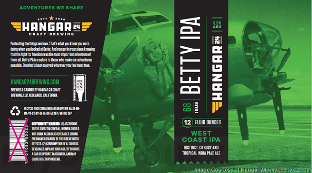 Hangar 24 Betty IPA 12oz Cans Hangar 24 Betty IPA 12oz Cans
