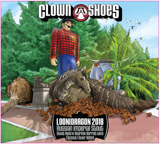 Clown Shoes Gargoyle Love Song 2018 & Loonidragon 2018 Clown Shoes Gargoyle Love Song 2018 & Loonidragon 2018
