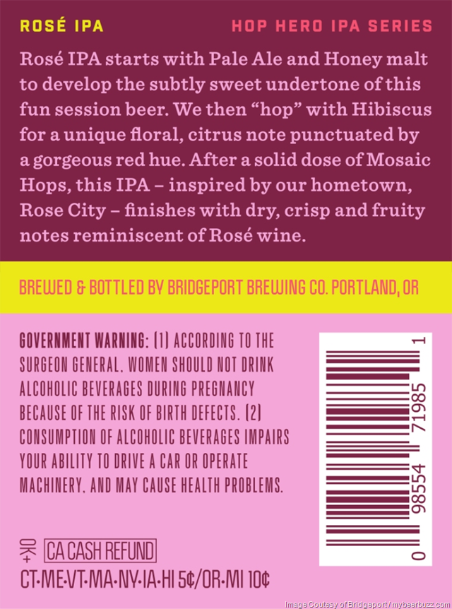 Bridgeport Rosé IPA Coming To Hop Hero IPA Series Bridgeport Rosé IPA Coming To Hop Hero IPA Series