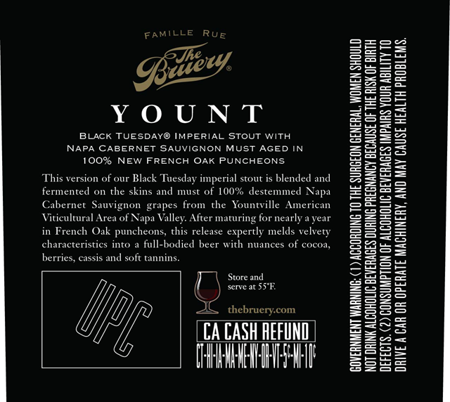 The Bruery - Yount Returning In 750ml Bottles The Bruery - Yount Returning In 750ml Bottles