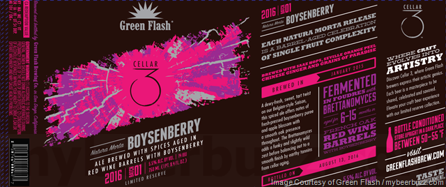 Green Flash Divine Belgique, Natura Morta Boysenberry & Divine Sauvage Return To Cellar 3 Green Flash Divine Belgique, Natura Morta Boysenberry & Divine Sauvage Return To Cellar 3