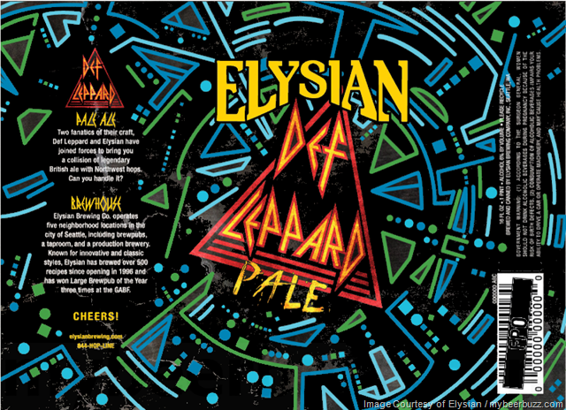 Elysian & Def Leppard Collaborate On Def Leppard Pale Cans Elysian & Def Leppard Collaborate On Def Leppard Pale Cans