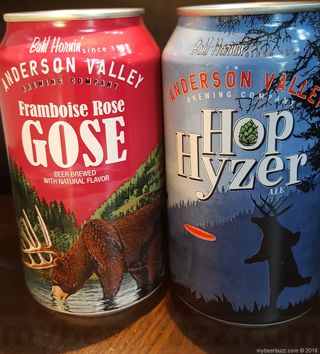 Mybeerbuzz .com Highlights Anderson Valley Framboise Rose Gose & Hop Hyzer Mybeerbuzz .com Highlights Anderson Valley Framboise Rose Gose & Hop Hyzer