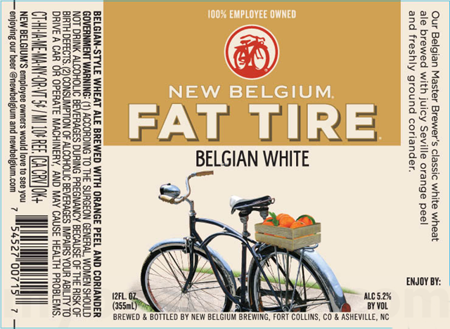 New Belgium Updating Fat Tire Packaging w/19.2oz Cans New Belgium Updating Fat Tire Packaging w/19.2oz Cans