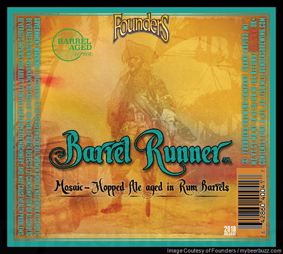 Founders Releasing Barrel Aged Series - Barrel Runner Founders Releasing Barrel Aged Series - Barrel Runner