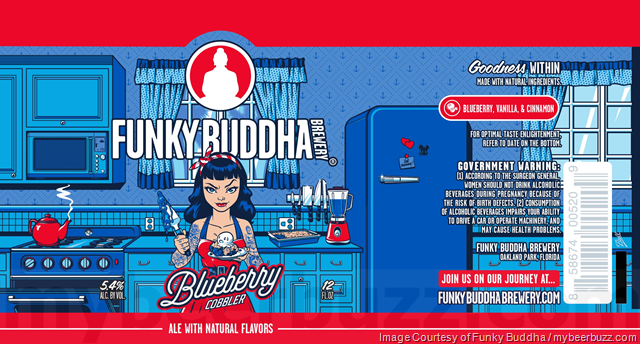 Funky Buddha Adding Blueberry Cobbler & Sweet Potato Casserole Cans Funky Buddha Adding Blueberry Cobbler & Sweet Potato Casserole Cans