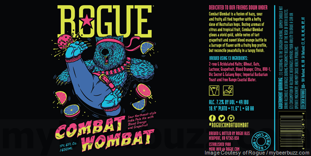 Rogue Combat Wombat Coming To Bottles Rogue Combat Wombat Coming To Bottles