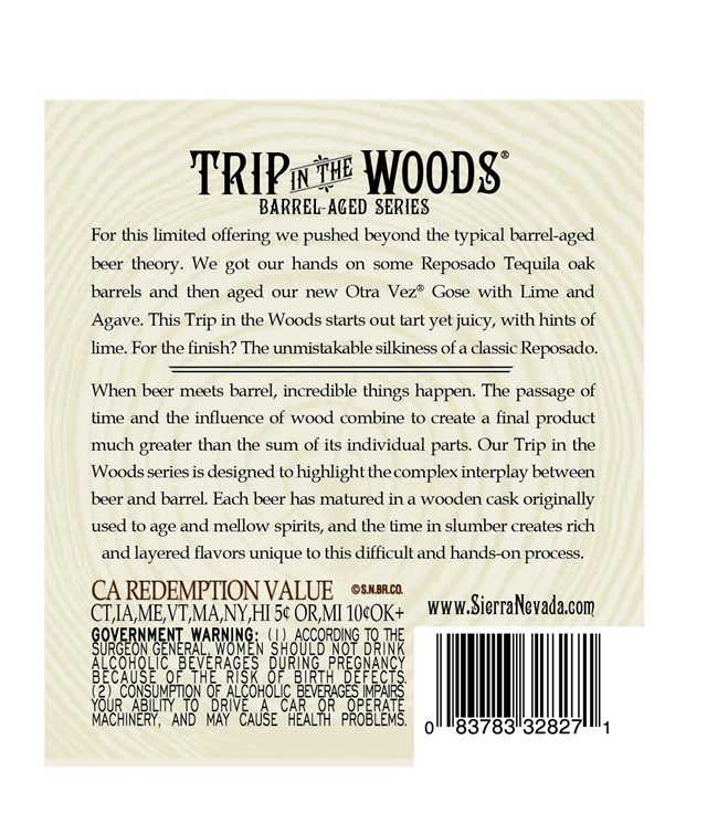 Sierra Nevada Adding Trip In The Woods Tequila Barrel Otra Vez Sierra Nevada Adding Trip In The Woods Tequila Barrel Otra Vez