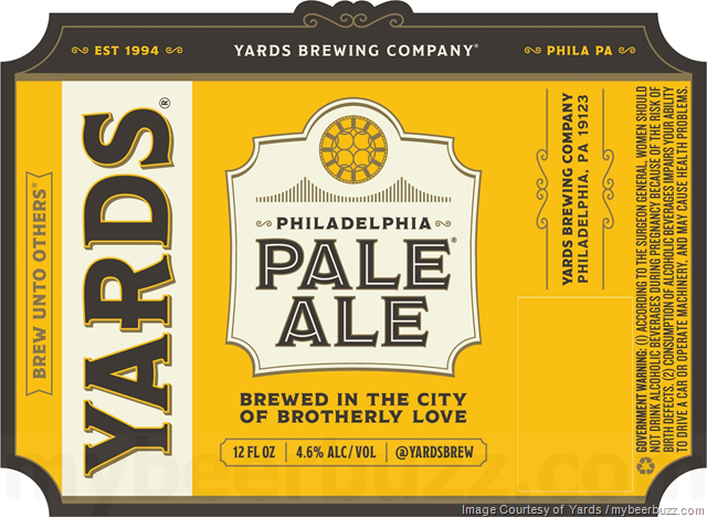 Yards Overhauling Bottle Packaging For Brawler, IPA, Jefferson’s Golden Ale, Love Stout, Philadelphia Pale Ale & Washington’s Porter Yards Overhauling Bottle Packaging For Brawler, IPA, Jefferson’s Golden Ale, Love Stout, Philadelphia Pale Ale & Washington’s Porter