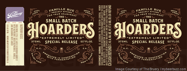 The Bruery Hoarders Black Tuesday With Vanilla Beans & Raspberry Kisses The Bruery Hoarders Black Tuesday With Vanilla Beans & Raspberry Kisses
