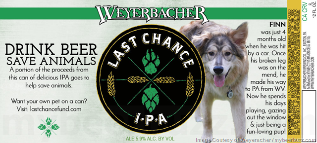 Weyerbacher Updating Last Chance IPA Weyerbacher Updating Last Chance IPA