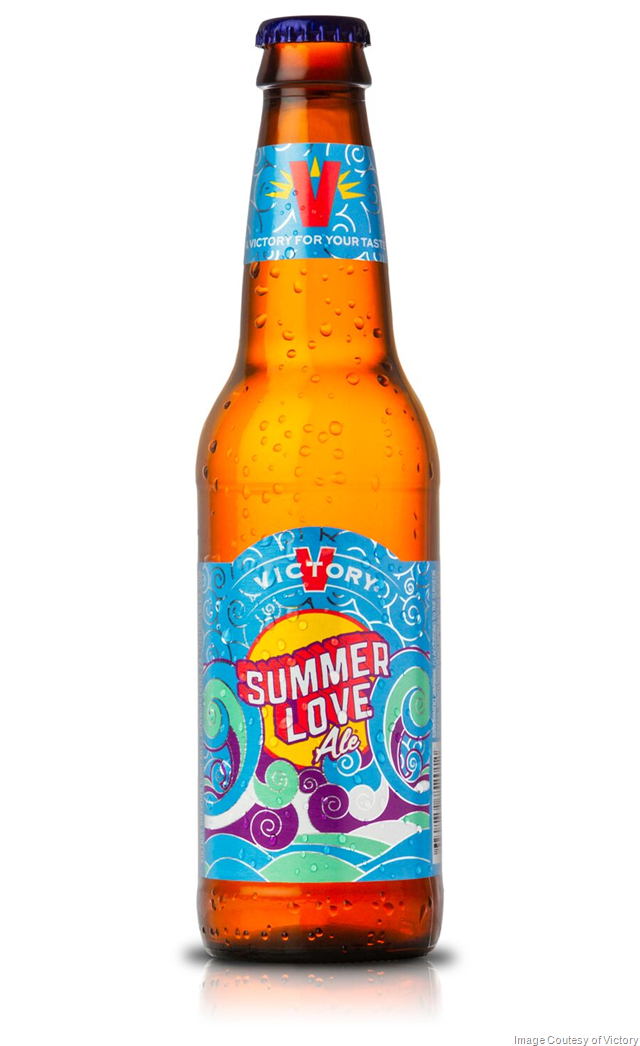 Victory Brewing Welcomes an Extra Hour of Sun with Updated Summer Love Ale Packaging Victory Brewing Welcomes an Extra Hour of Sun with Updated Summer Love Ale Packaging