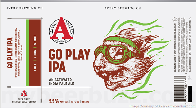 Avery Brewing Go Play IPA Cans In May Avery Brewing Go Play IPA Cans In May