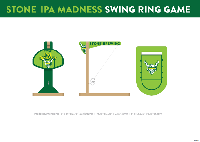 Stone IPA Madness Coming For March Madness 2018 (Buzzer Beater DIPA) Stone IPA Madness Coming For March Madness 2018 (Buzzer Beater DIPA)