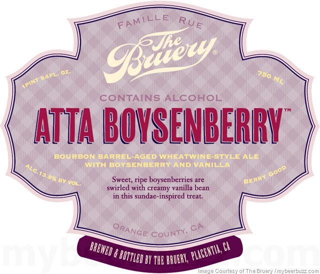 The Bruery Atta Boysenberry Coming To Cans & Bottles The Bruery Atta Boysenberry Coming To Cans & Bottles