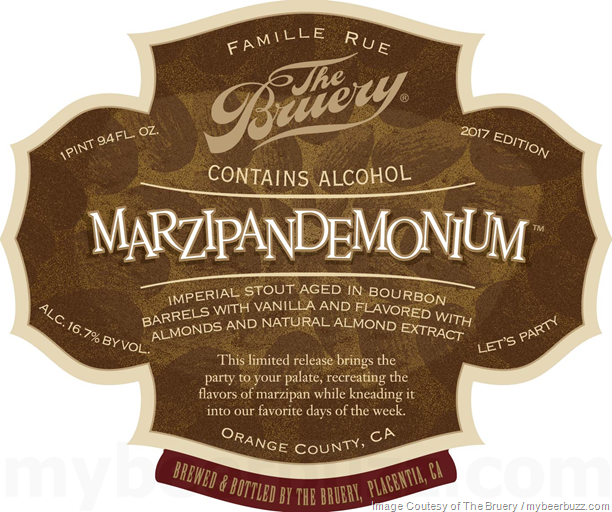 The Bruery Zesty Mounds & Marzipandemonium The Bruery Zesty Mounds & Marzipandemonium