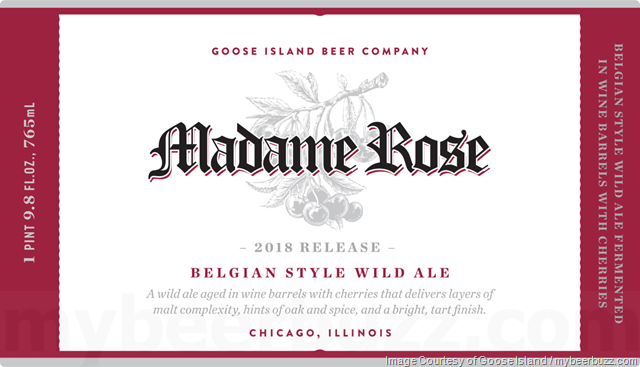 Goose Island Halia & Madame Rose 2018 Releases Goose Island Halia & Madame Rose 2018 Releases