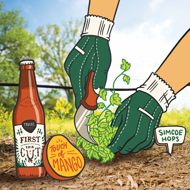 Troegs First Cut Mango IPA Coming Soon Troegs First Cut Mango IPA Coming Soon