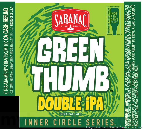 Saranac Inner Circle Series Varick St Breakfast Stout & Green Thumb DIPA Saranac Inner Circle Series Varick St Breakfast Stout & Green Thumb DIPA