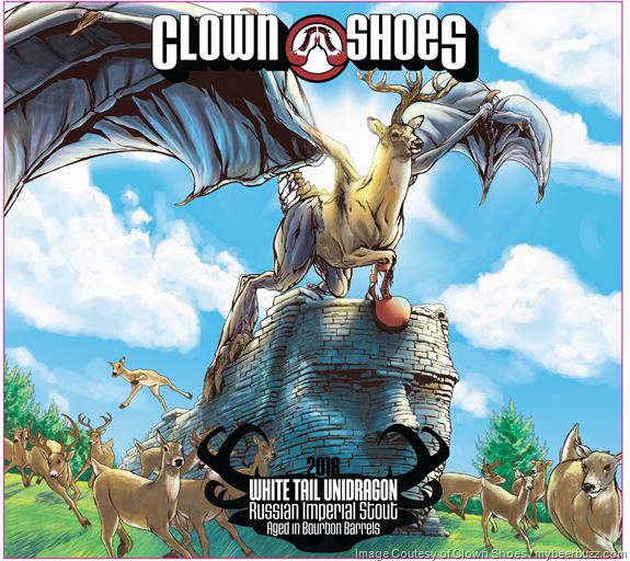 Clown Shoes Adding North Of Sonora & Updating Galacticake, Lemon Drop Space Cake & White Tail Unidragon Clown Shoes Adding North Of Sonora & Updating Galacticake, Lemon Drop Space Cake & White Tail Unidragon