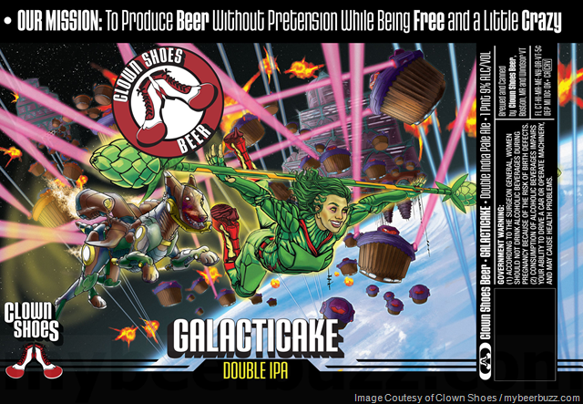 Clown Shoes Adding North Of Sonora & Updating Galacticake, Lemon Drop Space Cake & White Tail Unidragon Clown Shoes Adding North Of Sonora & Updating Galacticake, Lemon Drop Space Cake & White Tail Unidragon