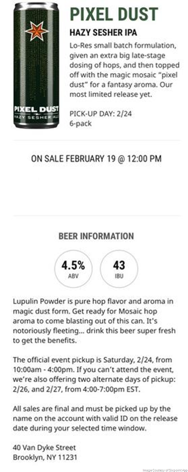 Sixpoint Releasing DDH Resin, Anti-Resin & Pixel Dust 2/19 Sixpoint Releasing DDH Resin, Anti-Resin & Pixel Dust 2/19