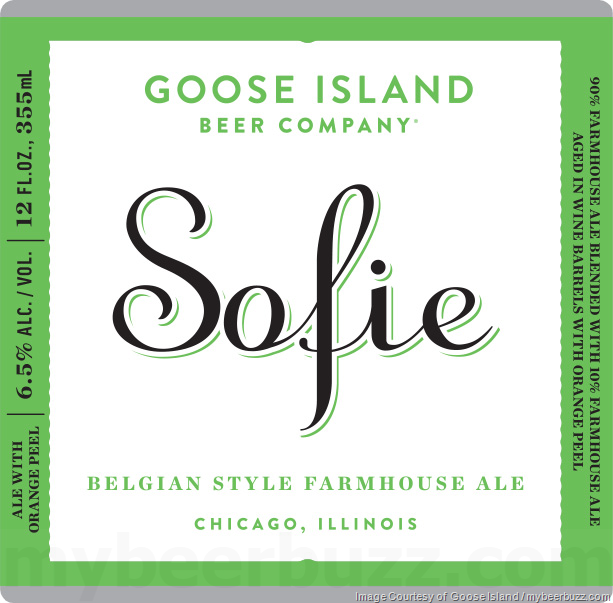 Goose Island - Sofie 2018 Goose Island - Sofie 2018