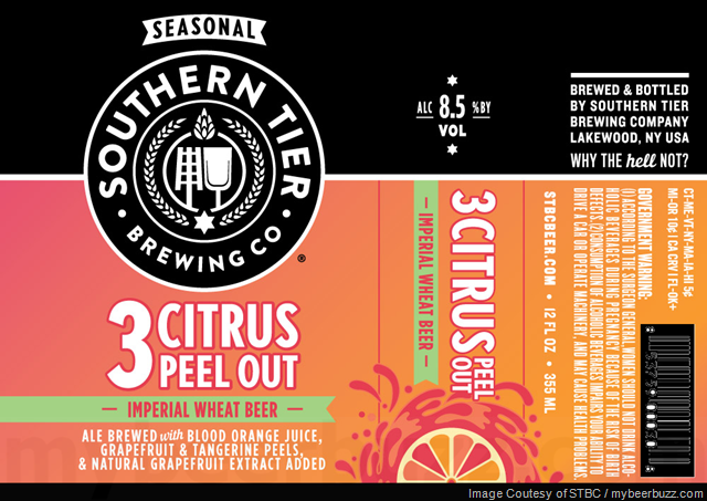 Southern Tier - 3 Citrus Peel Out Returns Southern Tier - 3 Citrus Peel Out Returns