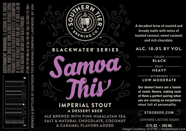 Southern Tier Samoa This Coming To Blackwater Series Southern Tier Samoa This Coming To Blackwater Series