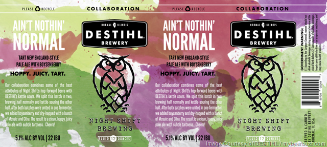 DESTIHL Brewery & Night Shift Collaborate On Ain’t Nothin’ Normal DESTIHL Brewery & Night Shift Collaborate On Ain’t Nothin’ Normal
