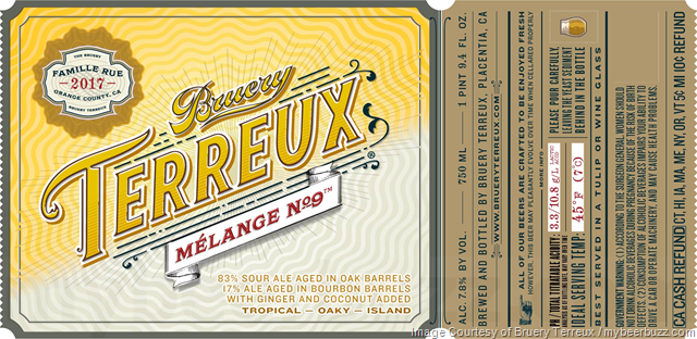 The Bruery - Mélange No 5 and Bruery Terreux Mélange No 9 The Bruery - Mélange No 5 and Bruery Terreux Mélange No 9