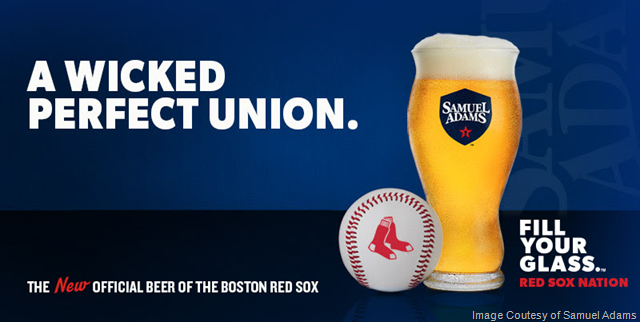 Samuel Adams Becoming The Official Beer of the Boston Red Sox Samuel Adams Becoming The Official Beer of the Boston Red Sox