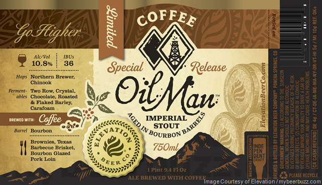 Elevation Beer Adding Vanilla Oil Man & Coffee Oil Man Elevation Beer Adding Vanilla Oil Man & Coffee Oil Man