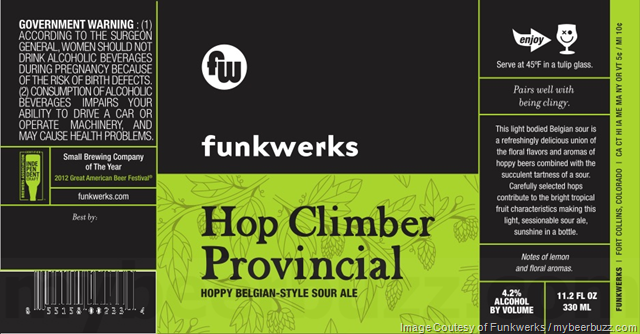 Funkwerks Adding Saison d’Houblon & Hop Climber Provincial Funkwerks Adding Saison d’Houblon & Hop Climber Provincial