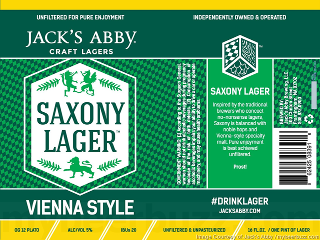 Jack’s Abby - Dinkel Herb & Saxony Lager Coming To 16oz Cans Jack’s Abby - Dinkel Herb & Saxony Lager Coming To 16oz Cans
