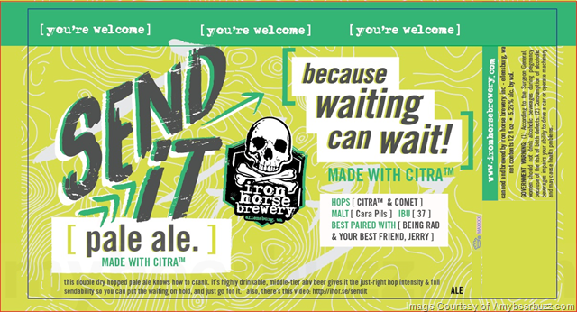 Iron Horse Brewery - Hand Cannon IPA & Send It Iron Horse Brewery - Hand Cannon IPA & Send It