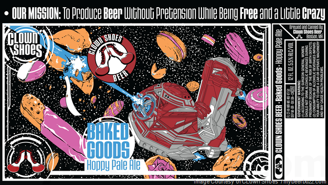 Clown Shoes Hoppy Feet, Space Cake Coming To 16oz Cans & Baked Goods 12oz Cans Clown Shoes Hoppy Feet, Space Cake Coming To 16oz Cans & Baked Goods 12oz Cans
