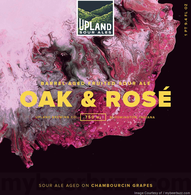 Upland Brewing Boysenberry And Oak & Rose Upland Brewing Boysenberry And Oak & Rose