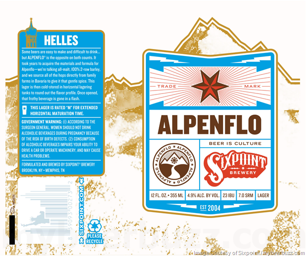 Sixpoint Adding NEW Alpenflo Helles Sixpoint Adding NEW Alpenflo Helles