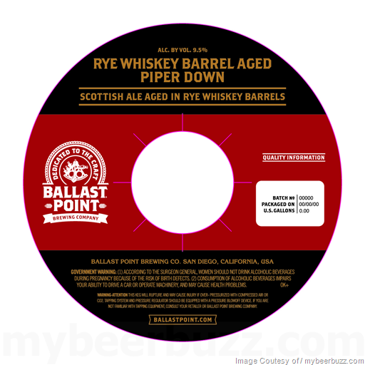 Ballast Point Working On Brandy Barrel Navigator, Tequila Barrel Barmy, Rum & Rye Barrel Sea Monster, Rye Barrel Sea Monster & Rye Whiskey Barrel Piper Down Ballast Point Working On Brandy Barrel Navigator, Tequila Barrel Barmy, Rum & Rye Barrel Sea Monster, Rye Barrel Sea Monster & Rye Whiskey Barrel Piper Down