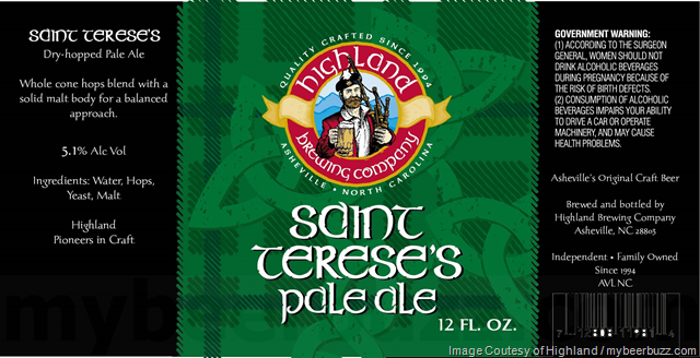 Highland Brewing Adding AVL IPA & Updating Saint Terese’s Pale Ale & Daycation Highland Brewing Adding AVL IPA & Updating Saint Terese’s Pale Ale & Daycation