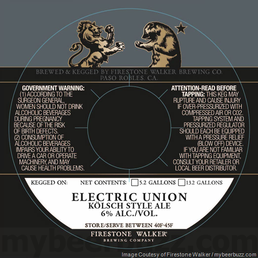 Firestone Walker Working On Santa Lucia IPA & Electric Union Firestone Walker Working On Santa Lucia IPA & Electric Union