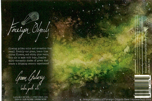 Foreign Objects Beer - In The Gold Dust Rush & Green Galaxy Foreign Objects Beer - In The Gold Dust Rush & Green Galaxy