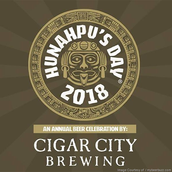 Cigar City Hunahpu’s Day 2018 Coming 3/10 (Ticket Sales Begin 11/24) Cigar City Hunahpu’s Day 2018 Coming 3/10 (Ticket Sales Begin 11/24)