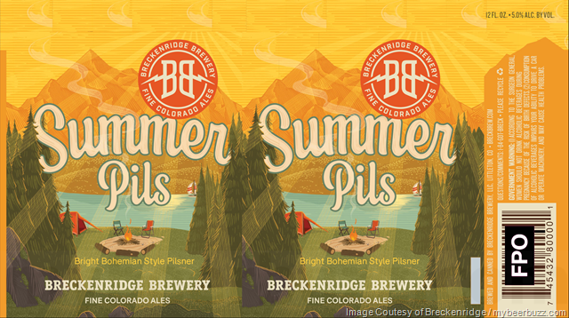 Breckenridge Brewery Summer Pils 12oz cans Breckenridge Brewery Summer Pils 12oz cans